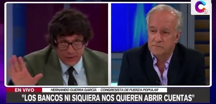 Hernando Guerra habla sobre trabajo de Keiko Fujimori.