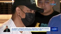 Ex-PMSgt. Rodolfo Mayo Jr., nakapiit sa Metro Manila District Jail simula pa noong Dec 2022 -- PNP | Saksi