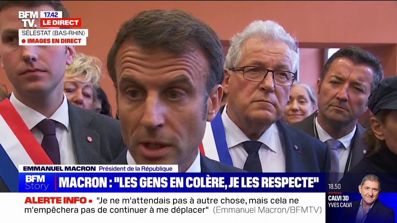 Emmanuel Macron: "La confiance va revenir progressivement"