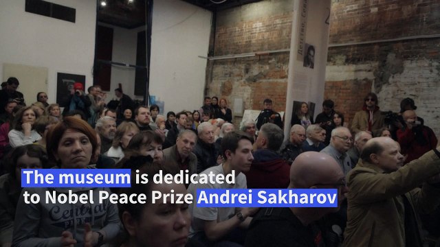 Russia's human rights Sakharov Center shutters but refuses to go down