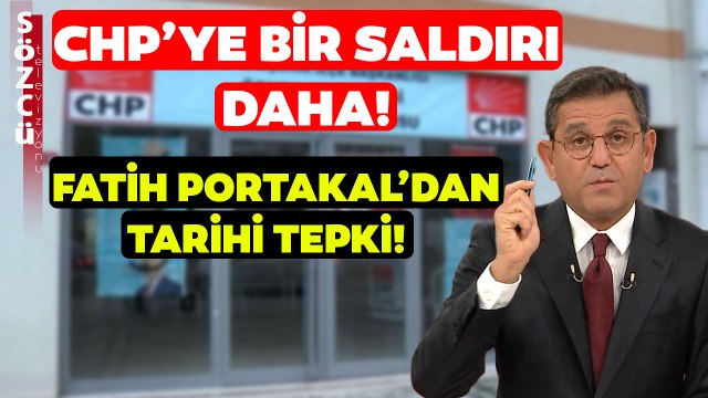 İktidara 'Yazıklar Olsun' Diyerek Seslendi! Fatih Portakal'dan CHP'ye Saldırıya Tarihi Tepki!