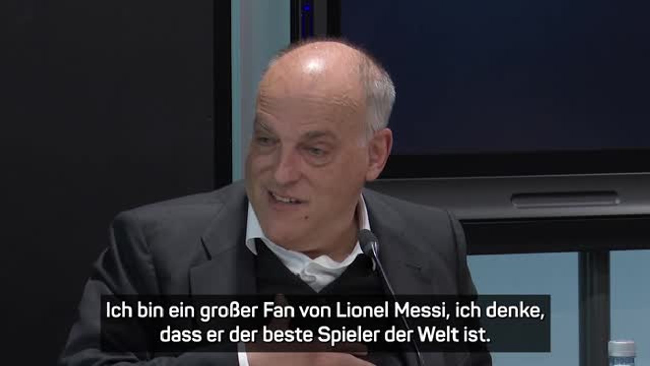 Tebas: 'Wünsche mir, dass Messi zurückkehrt'