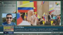 Congreso de Colombia debate reformas impulsadas por pdte. Petro