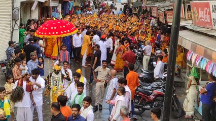 Video...कलश यात्रा से भक्तिमय हुआ मार्ग