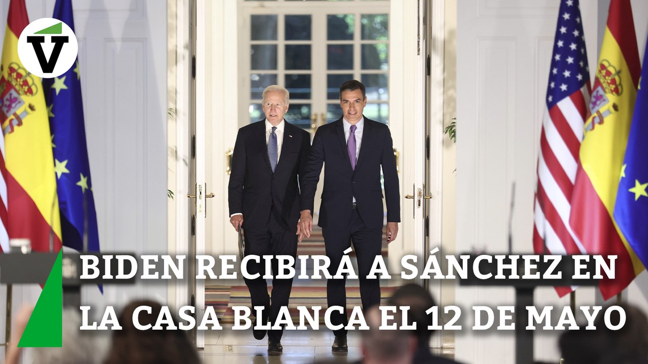 Biden invita a Pedro Sánchez a la Casa Blanca el mismo día que arranca la campaña electoral del 28-M