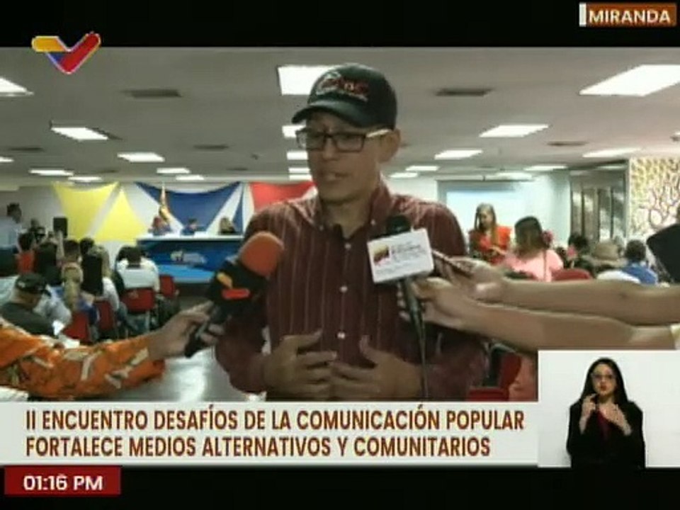 Miranda | Más de 160 personas participan en el II Encuentro Desafíos de la Comunicación Popular