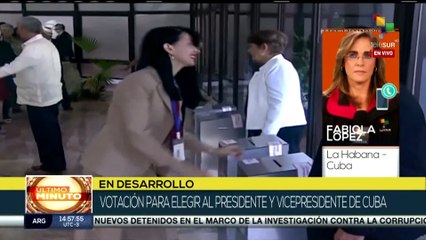 Inicia votación para elegir al presidente y vicepresidente de la República de Cuba