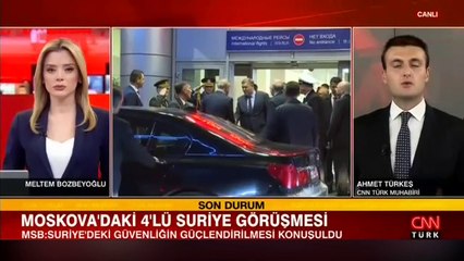 Moskova'da dörtlü Suriye zirvesi... MSB'den ilk açıklama
