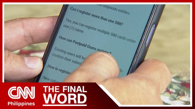 Govt. extends SIM registration for 90 days | The Final Word