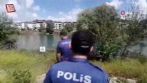 Manavgat Irmağı'na serinlemek için giren çocuklara polis müdahalesi