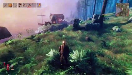 Nackt am Morgen im Wald. Valheim #74