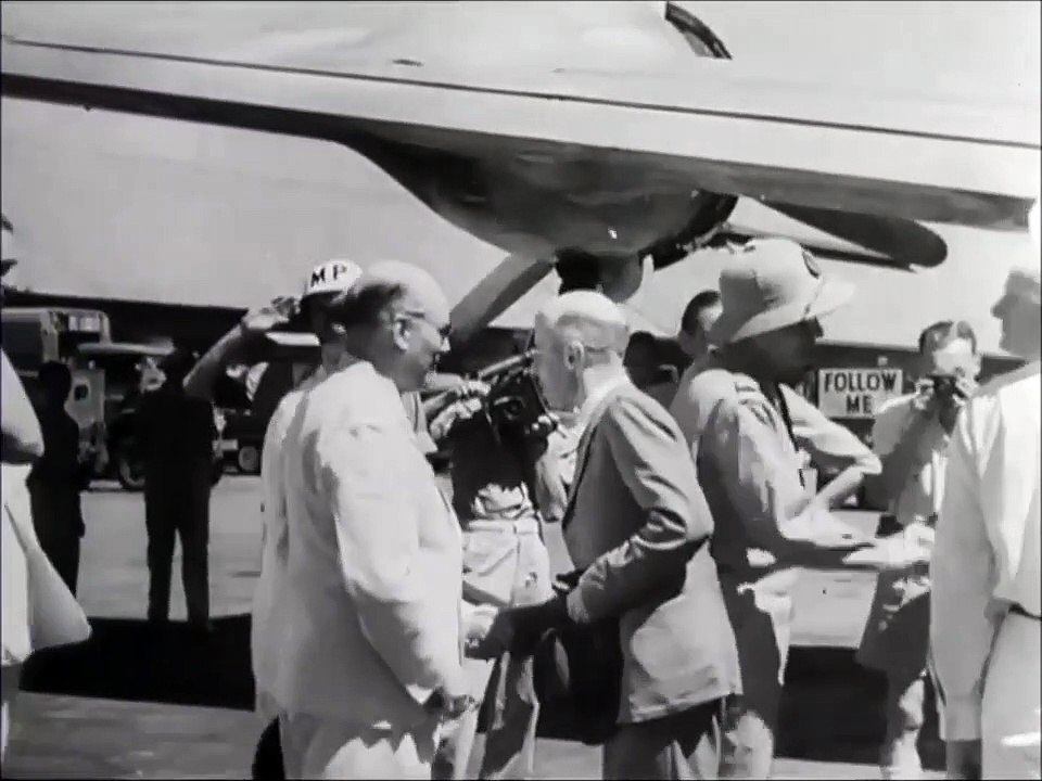 Kunjungan Menteri Beel di Jakarta tgl 8 mei 1947