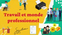 travail et monde professionnel - مفردات العمل باللغة الفرنسية