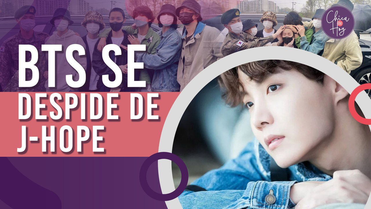 BTS se despide de J-Hope mientras se alista al ejército