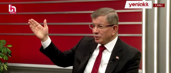 Davutoğlu CHP'nin kanalında 'Örtülü Başbakan'ı açıkladı