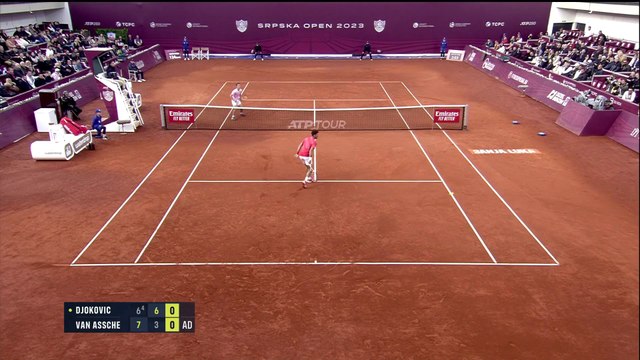 Djokovic v Van Assche | ATP Banja Luka Open | Match Highlights