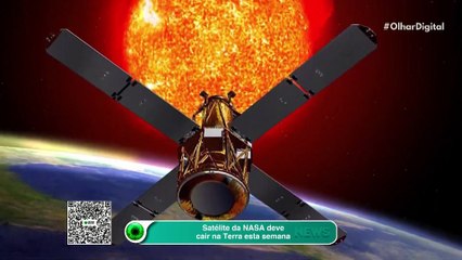 Satélite da NASA deve cair na Terra esta semana