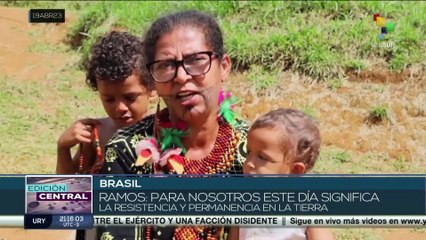 Brasil: Más de un millón de indígenas reivindican su lucha contra el genocidio y su resistencia