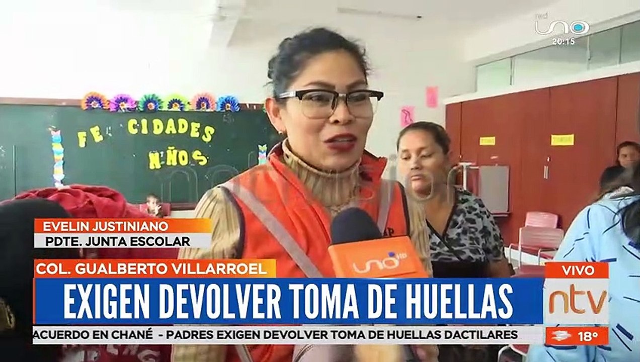 Exigen devolver toma de huellas
