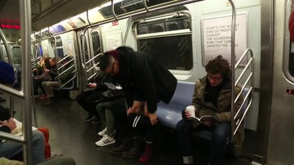 Así fue el día 'sin pantalones en el metro' de Nueva York