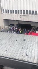 Emergencia por desplome de ascensor en Palacio de Justicia