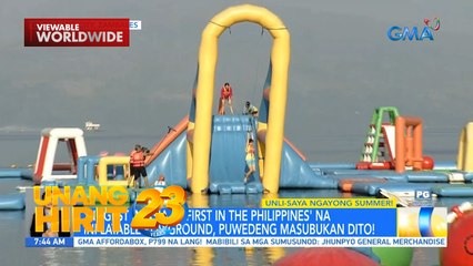 Unli-saya sa floating playground | Unang Hirit