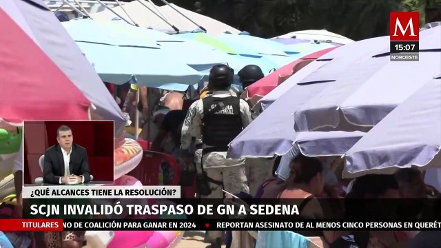 La Suprema Corte de Justicia de la Nación invalido el traspaso de la Guardia Nacional a Sedena