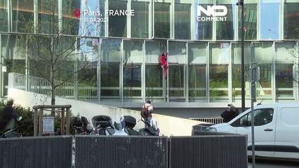 Alain Robert: Klettern gegen die Rentenreform