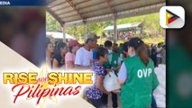 Mga biktima ng oil spill sa Oriental Mindoro, nakatanggap ng tulong mula sa OVP