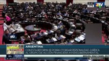 La Cámara de Diputados en Argentina debate reformas de leyes sobre temas financieros