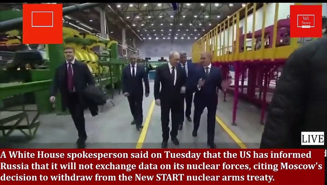 America has informed Russia that it will not exchange data on its nuclear forces | New Start Treaty