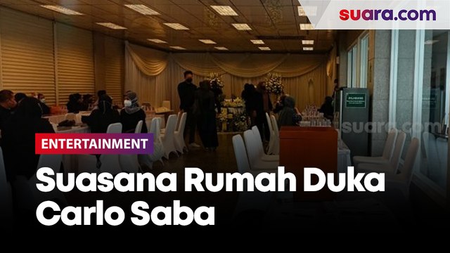 Suasana di Rumah Duka Mendiang Carlo Saba, Vokalis Band Kahitna