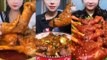 ASMR Chinese YUMMY FOOD——Spicy Lamb Knuckle,  Mukbang, ASMR Eating, Eating Show, Chinese Food Eating, Yummy Food, Sweet Food.