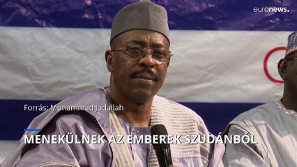 Menekülnek az emberek Szudánból