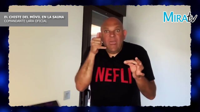 Comandante Lara - El móvil en la sauna #chistes #risa #comedia
