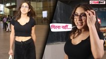 Sara Ali Khan ने Airport पर क्यों लगाई दौड़? भागते-भागते Paps को दिए Pose, Video Viral