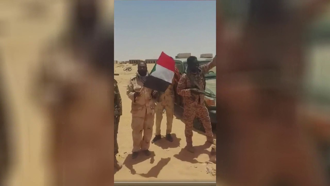الجيش السوداني ينشر فيديو للسيطرة على قاعدة الشيفرليت في شمال غربي البلاد