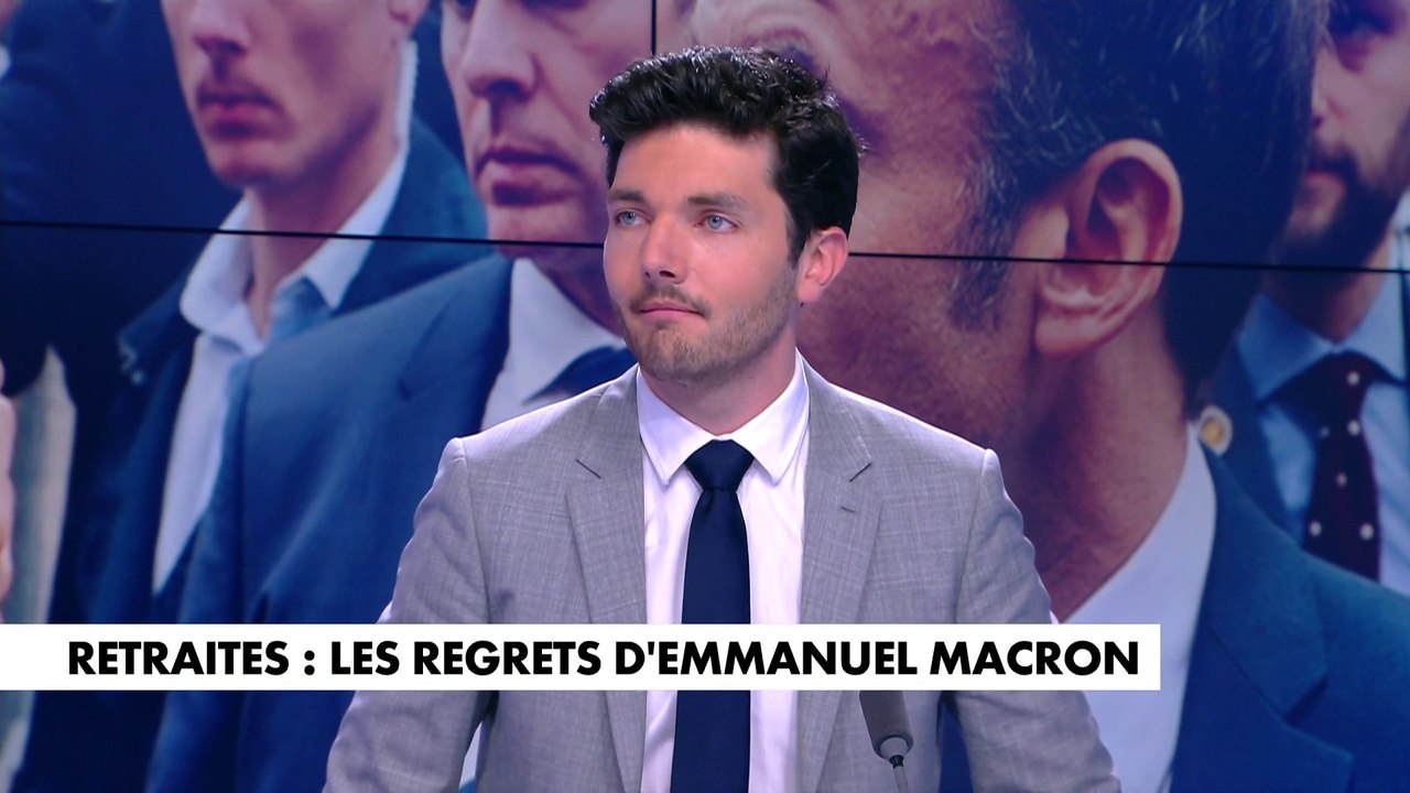 L'édito de Florian Tardif : «Réforme des retraites : les regrets d'Emmanuel Macron»