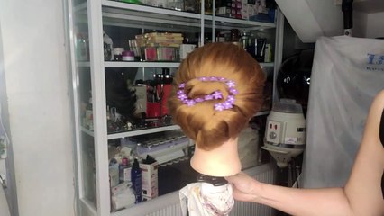 【168】Cách Búi Cuộn Tóc Tầm Thấp｜Dạo Phố , Dự Tiệc
