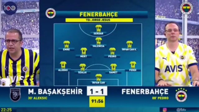 Joao Pedro son dakikada attı FB TV spikerlerinin gol sevinci gündem oldu