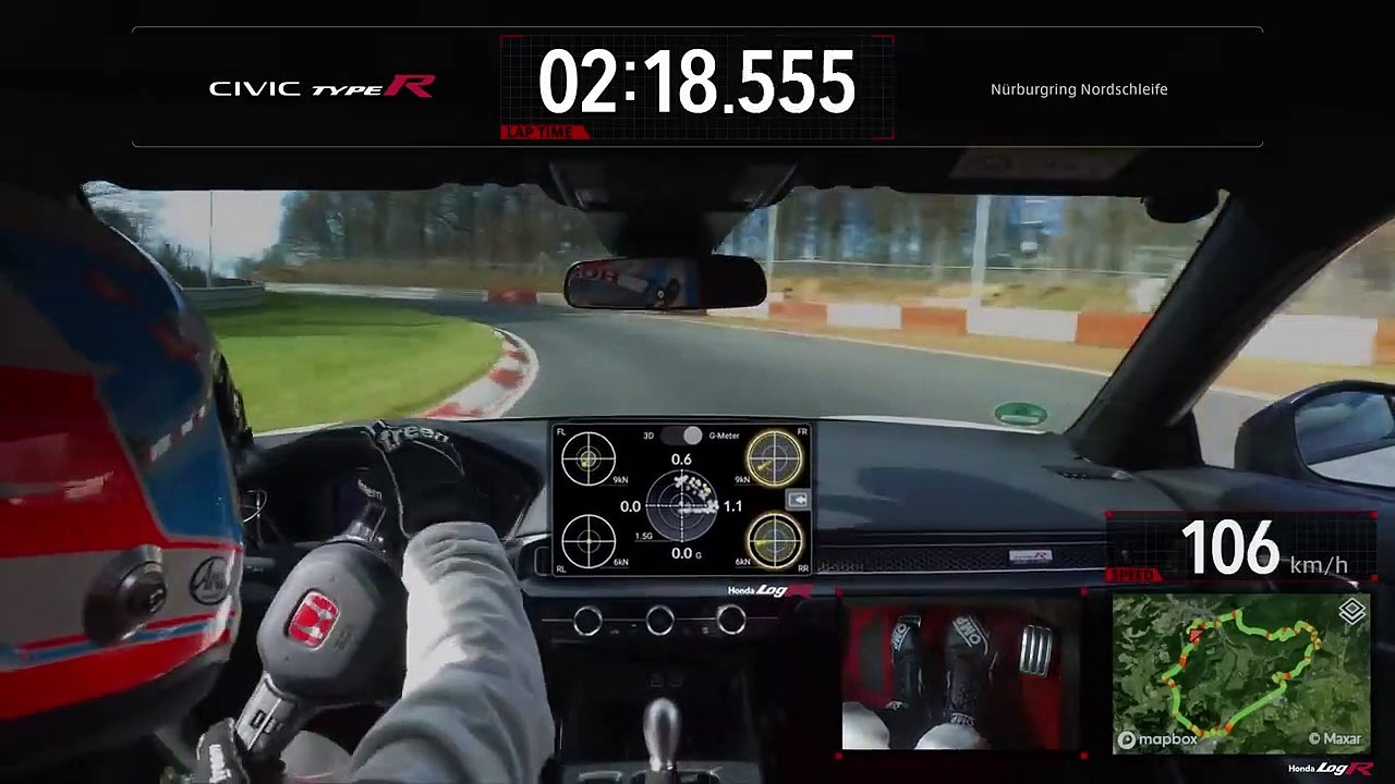 VÍDEO: ¡Nuevo récord! El Honda Civic Type R logra en Nürburgring un tiempo de 7:44.881 segundos