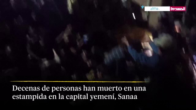 Una estampida en Yemen deja decenas de muertos y heridos