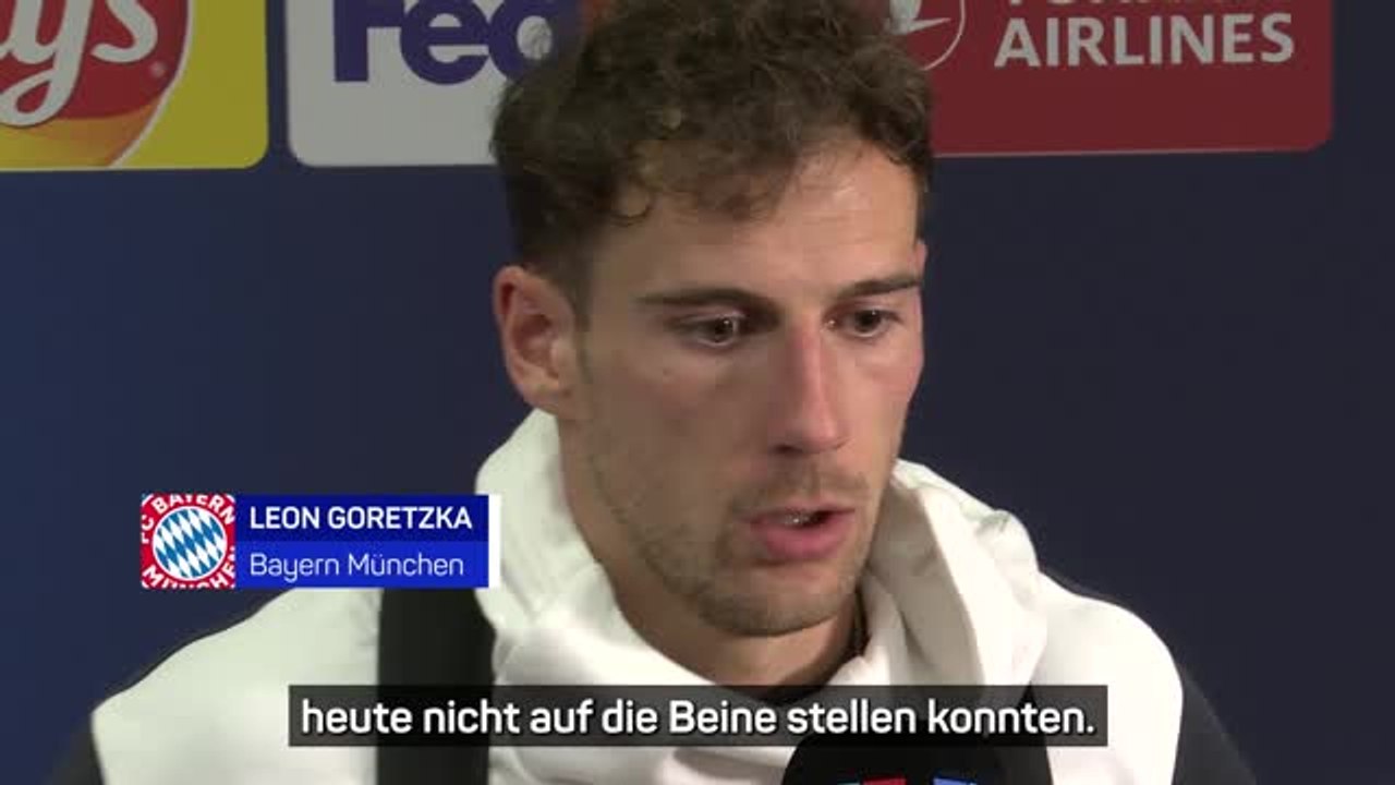 Goretzka: 'Machen uns keine Sorgen' um Bundesliga