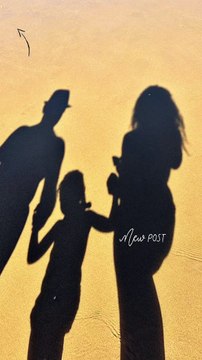 Sara Barradas e José Raposo com a filha Lua