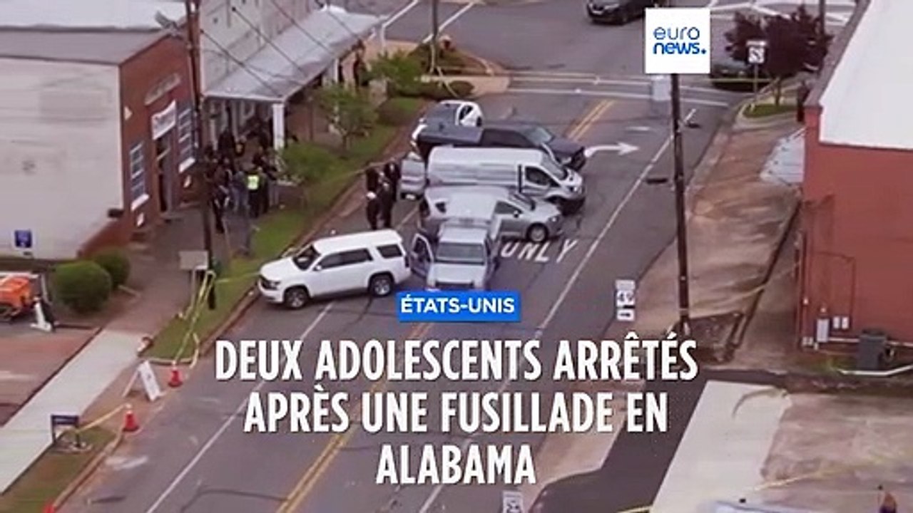 Etats-Unis: Trois jeunes arrêtés et inculpés de meurtres en Alabama après des tirs lors d’une fête d’anniversaire ce week-end qui ont fait quatre morts et une trentaine de blessés - VIDEO