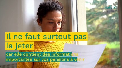 Retraite : ne jetez surtout pas cette lettre de votre caisse complémentaire