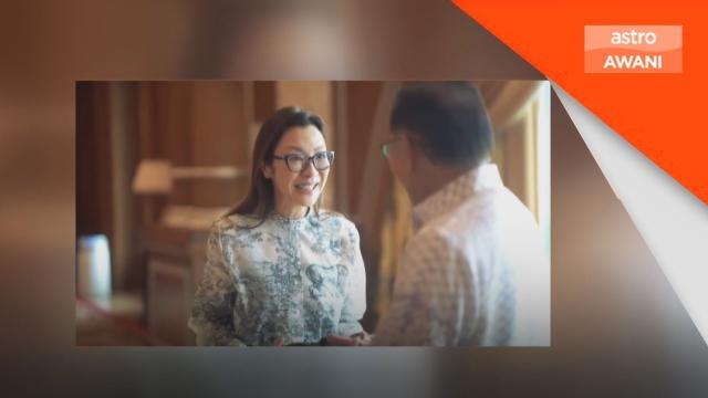 Michelle Yeoh bawa trofi Oscar kunjung Perdana Menteri