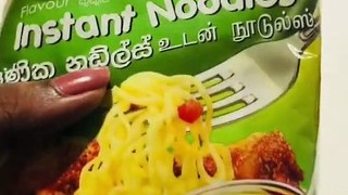 Trying instant noodles in Sri Lanka | Prima Stella Noodles