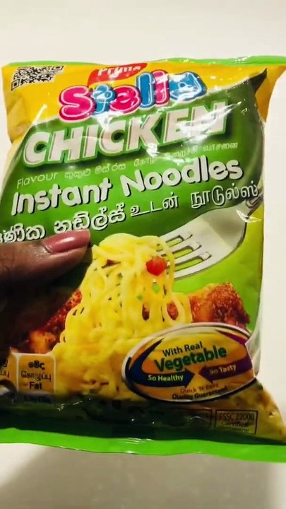 Trying instant noodles in Sri Lanka | Prima Stella Noodles