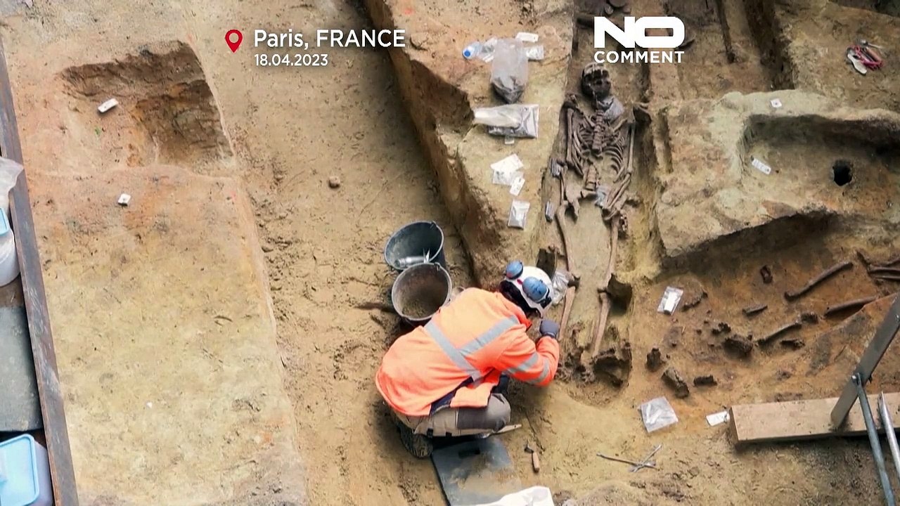Massengrab im Herzen von Paris entdeckt